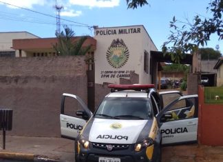 Furto em imóvel em construção é registrado na zona rural de Cambira