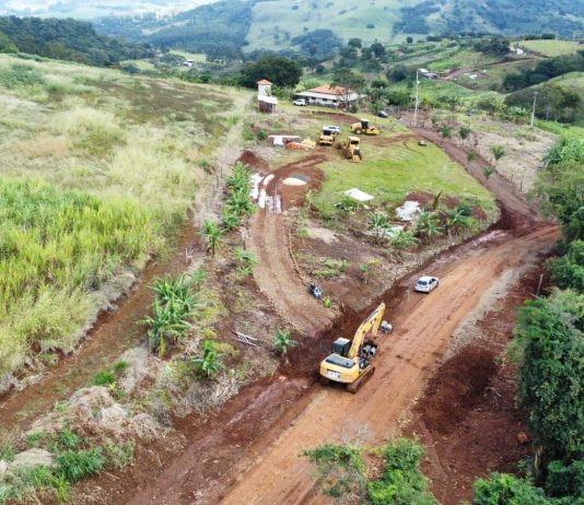 Prefeitura de Cambira inicia obras de mais de R$ 12 milhões na Estrada Santo Antonino