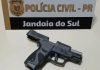 Homem é preso com pistola 9 mm durante abordagem da Polícia Civil em Jandaia do Sul