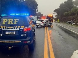Tragédia na BR-277: quatro pessoas morrem em grave acidente em Guarapuava
