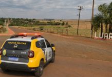 Assalto cinematográfico: bandidos armados e encapuzados invadem fazenda, rendem moradores e roubam caminhonete em São João do Ivaí