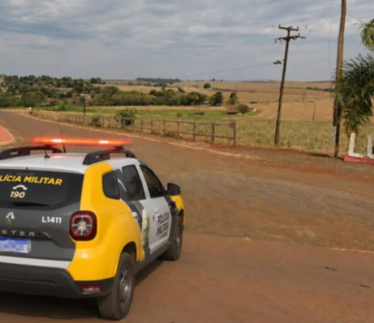 Assalto cinematográfico: bandidos armados e encapuzados invadem fazenda, rendem moradores e roubam caminhonete em São João do Ivaí