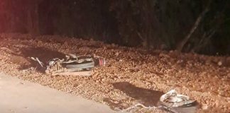 Entre Pitanga e Nova Tebas, motociclista morre em colisão frontal